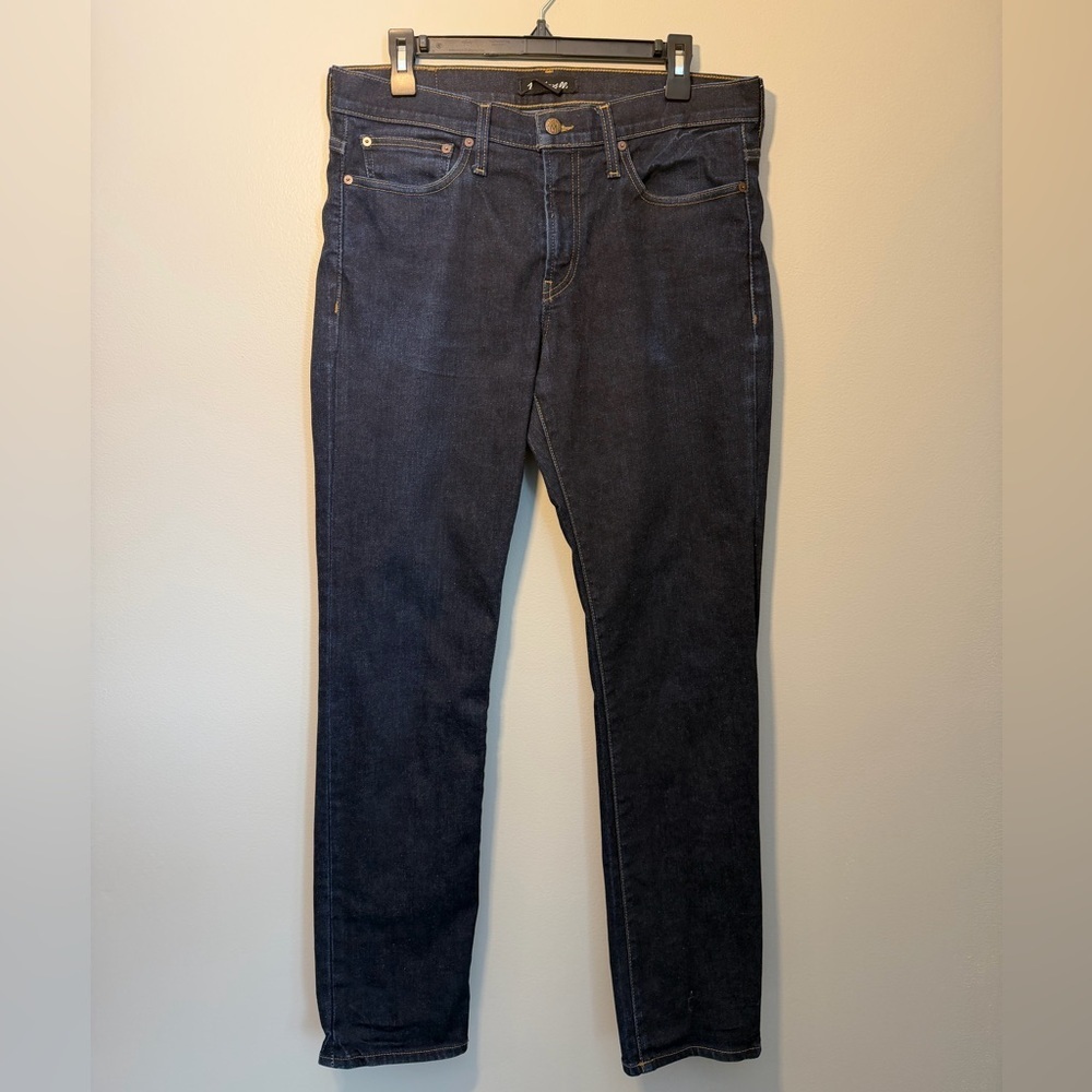 Madewell Men's Deep Indigo Slim Jeans